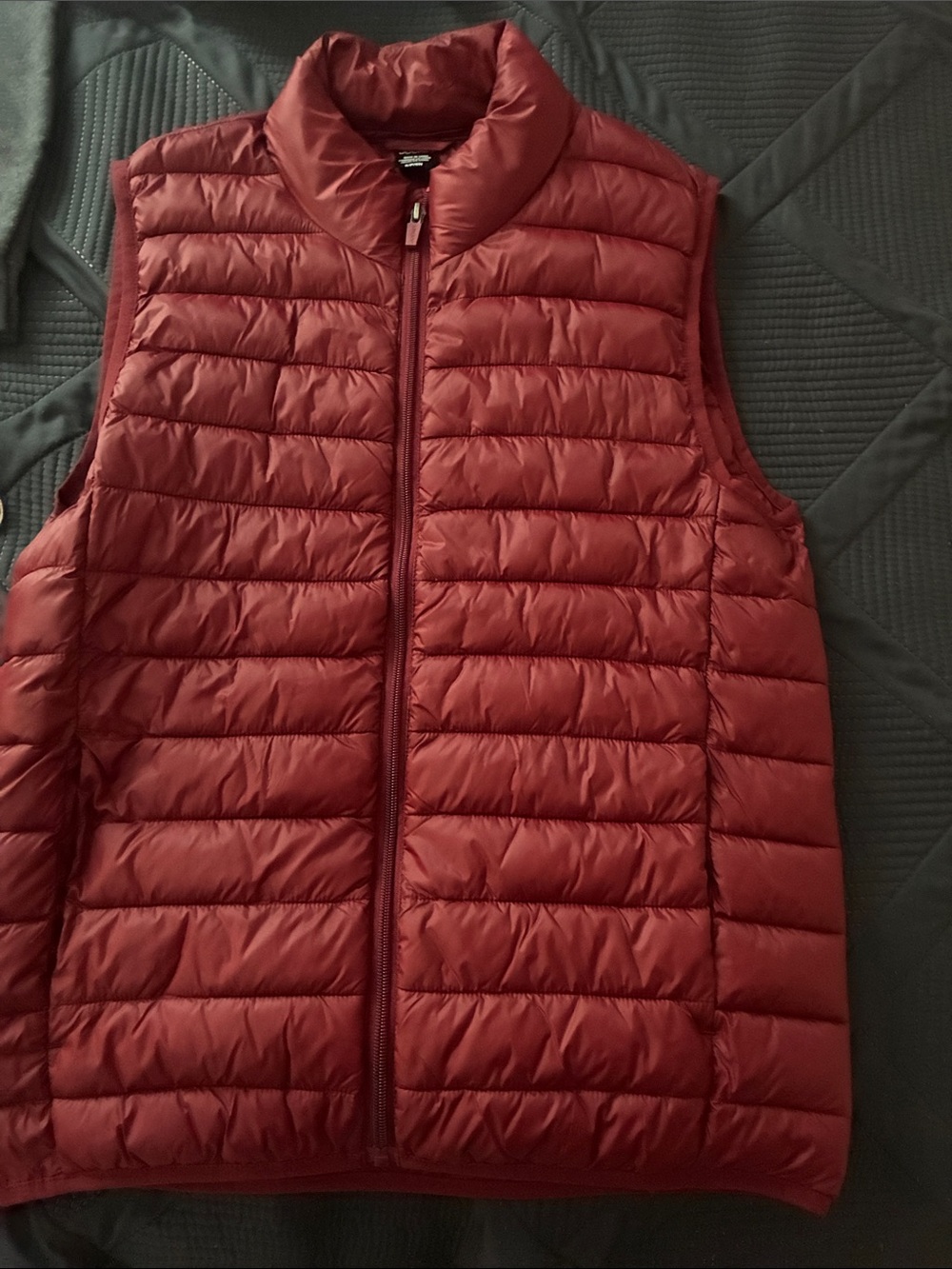 Jockey Red Quilted Puffer Vest